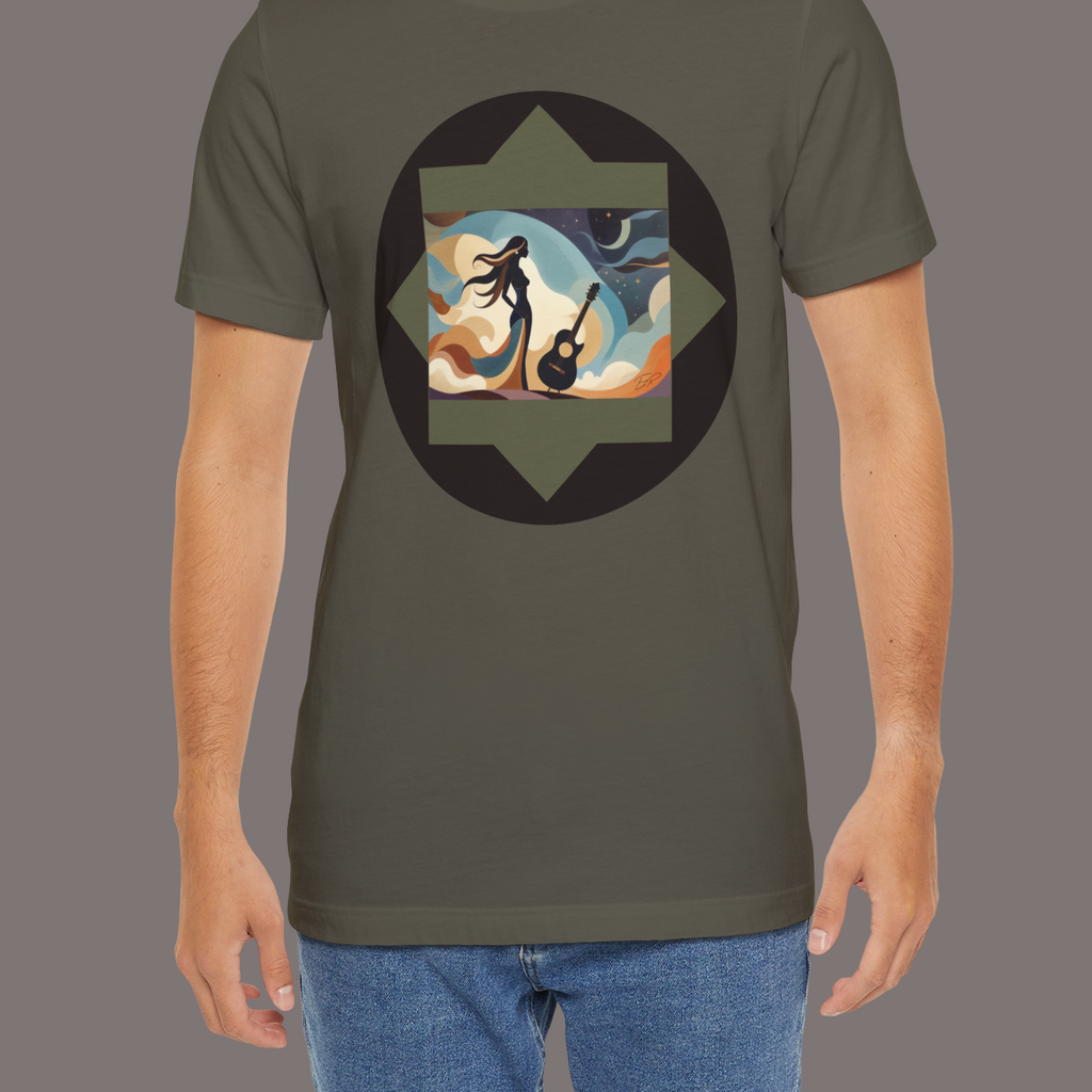The Earth I Travel - Poetic Unisex Art Tee