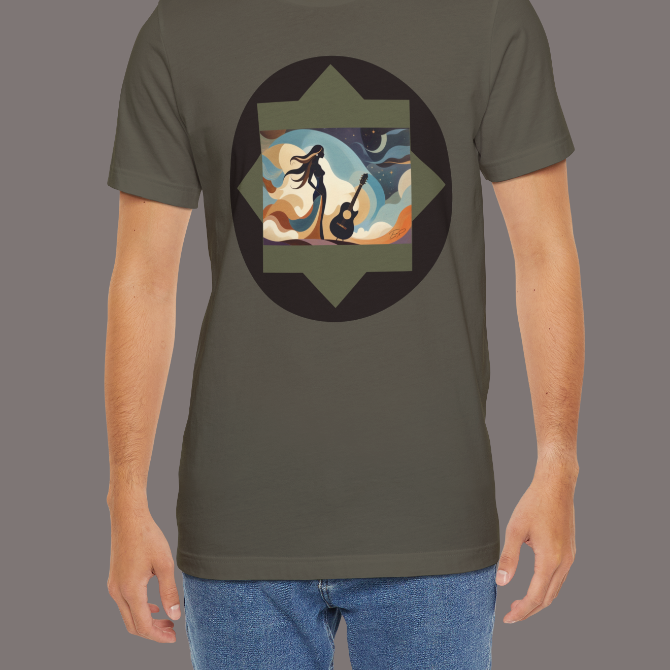 The Earth I Travel - Poetic Unisex Art Tee