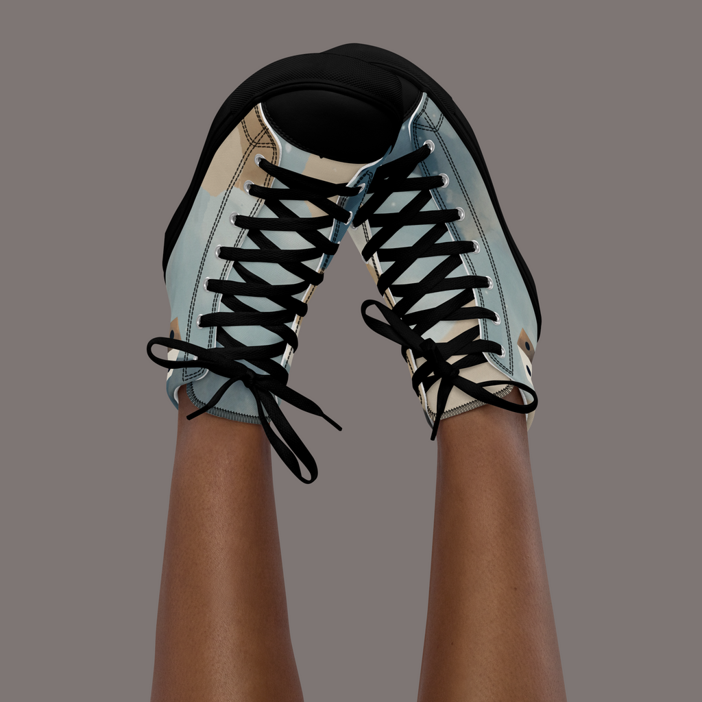 Napoleon-Centaur - Women’s Artwear Canvas High-tops – Brooding in Paris Collection