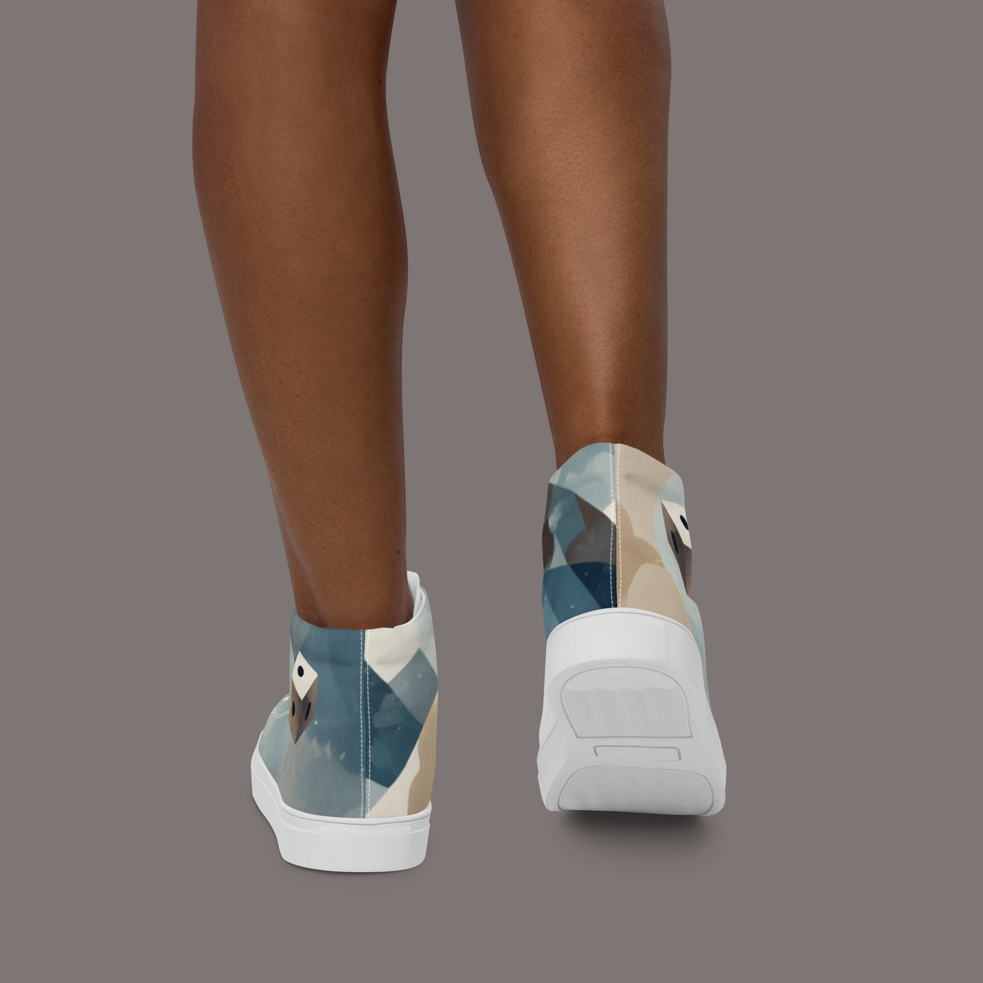 Napoleon-Centaur - Women’s Artwear Canvas High-tops – Brooding in Paris Collection