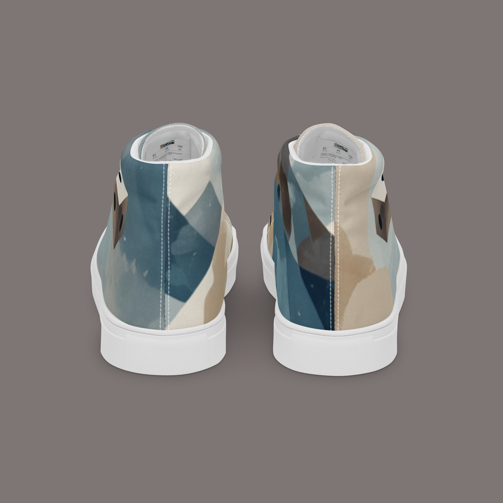 Napoleon-Centaur - Men’s Artwear Canvas High-tops – Brooding in Paris Collection