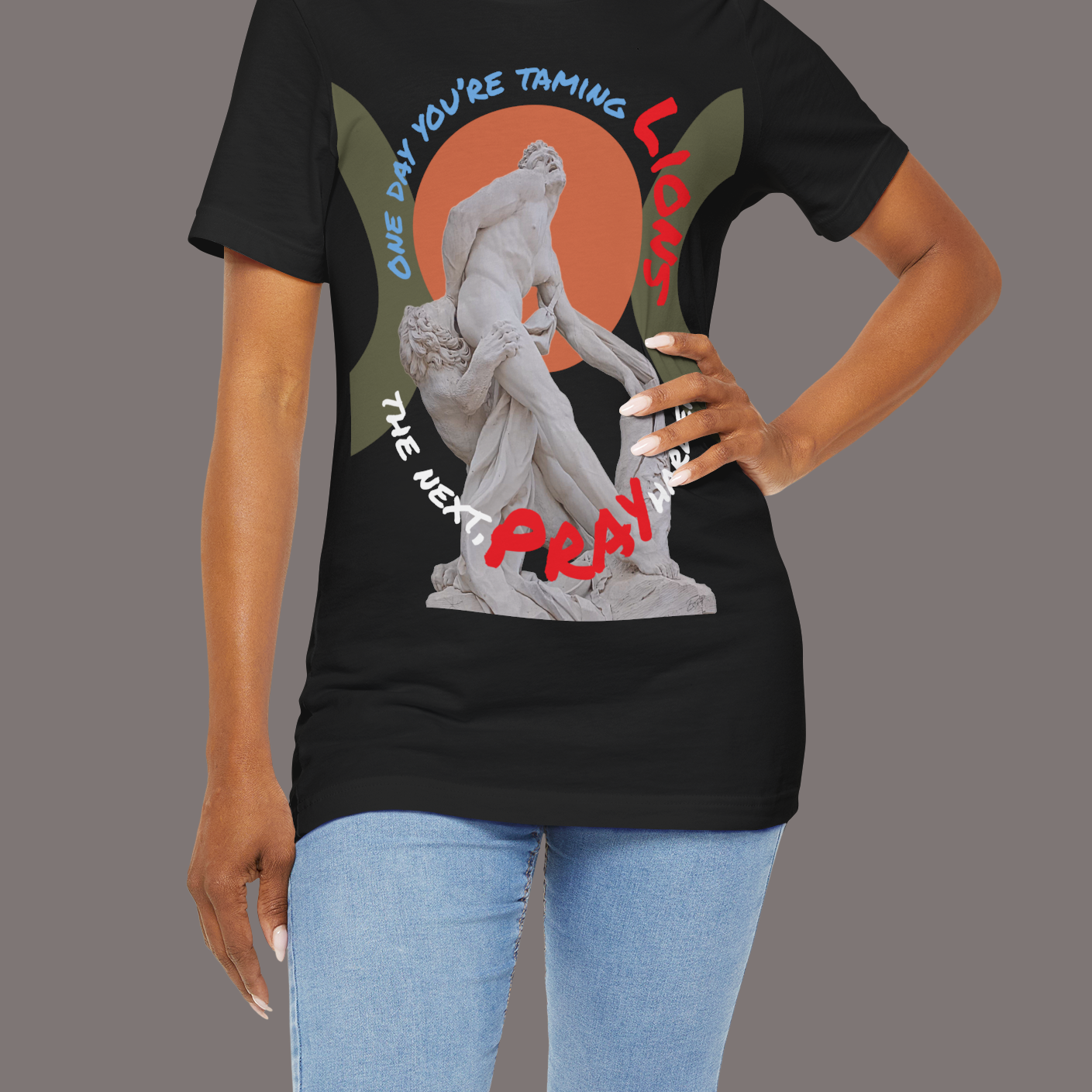 Taming Lions - Unisex Art Tee