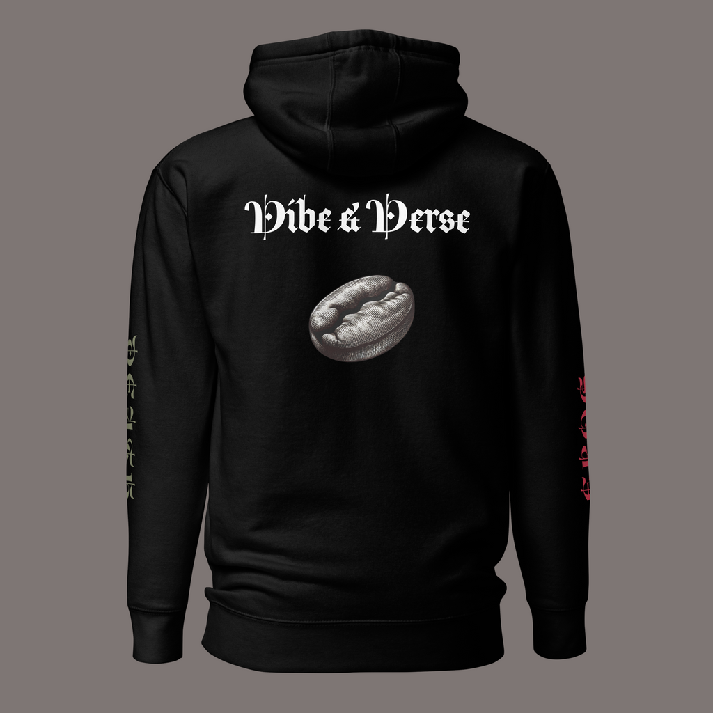 Between Eros & Death, There’s Coffee – Unisex Artwear Hoodie