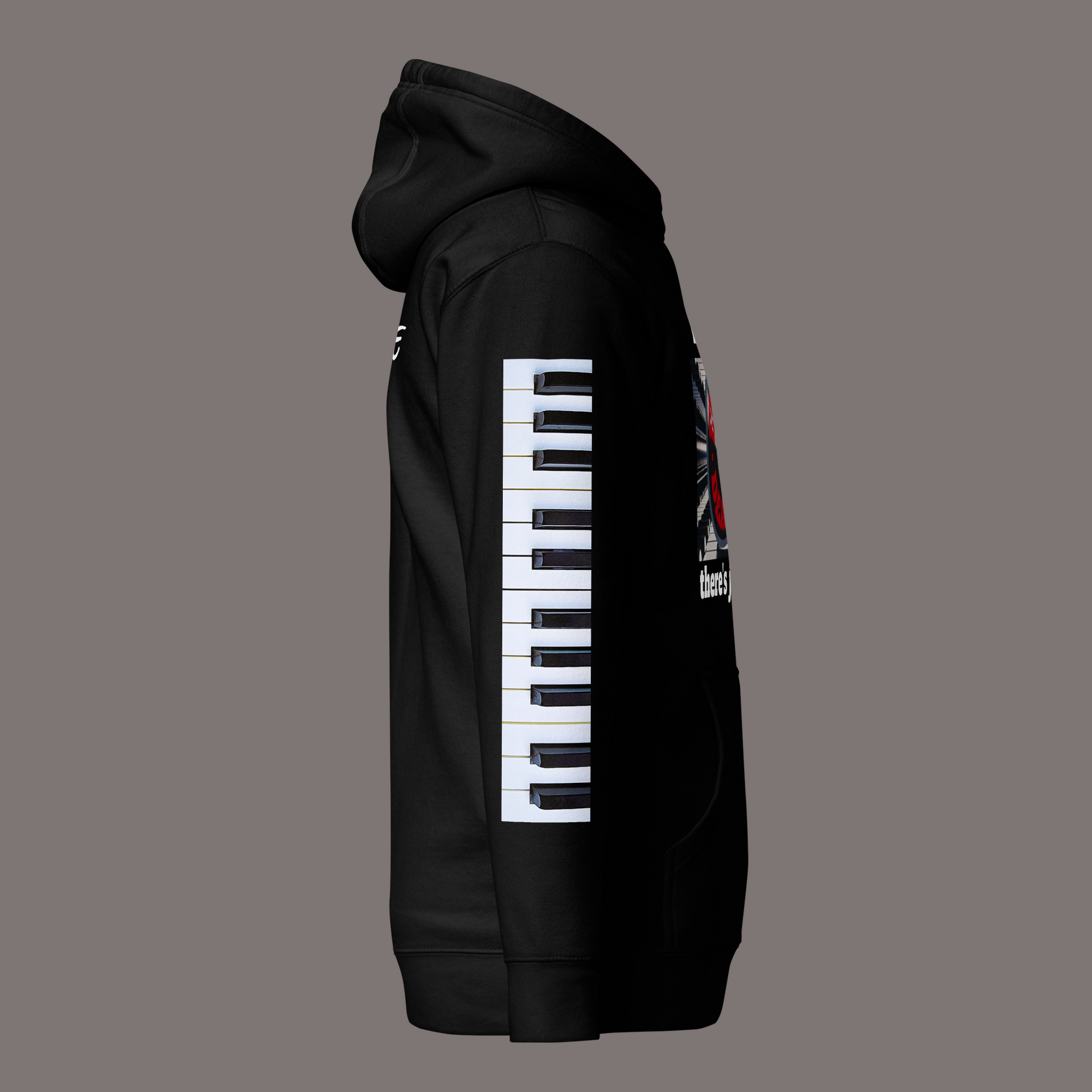 Between Eros and Death, There's Jazz - Unisex Artwear Hoodie