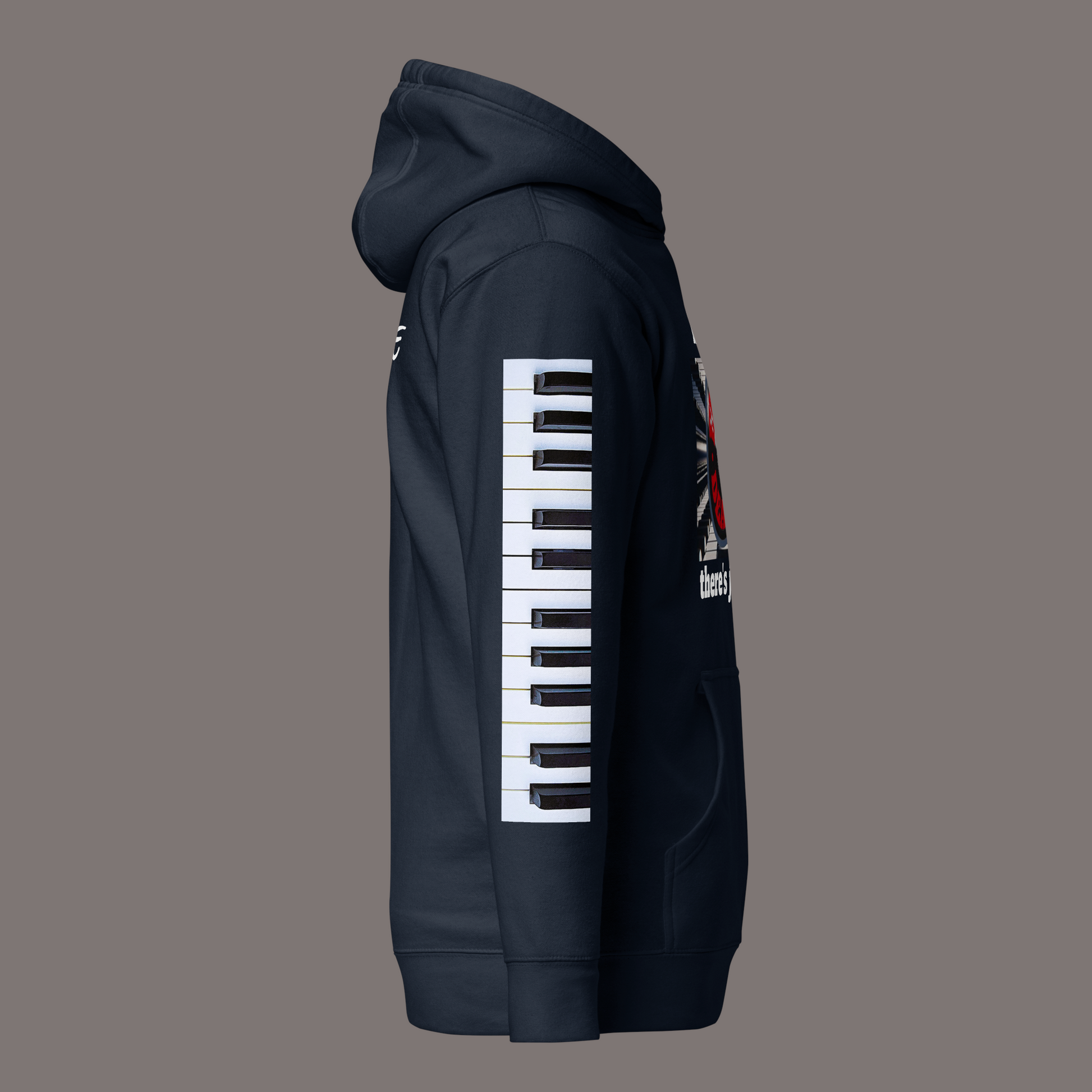 Between Eros and Death, There's Jazz - Unisex Artwear Hoodie