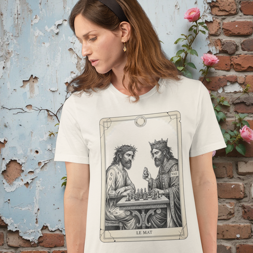 “Le Mat” - Tarot Card Unisex Art Tee