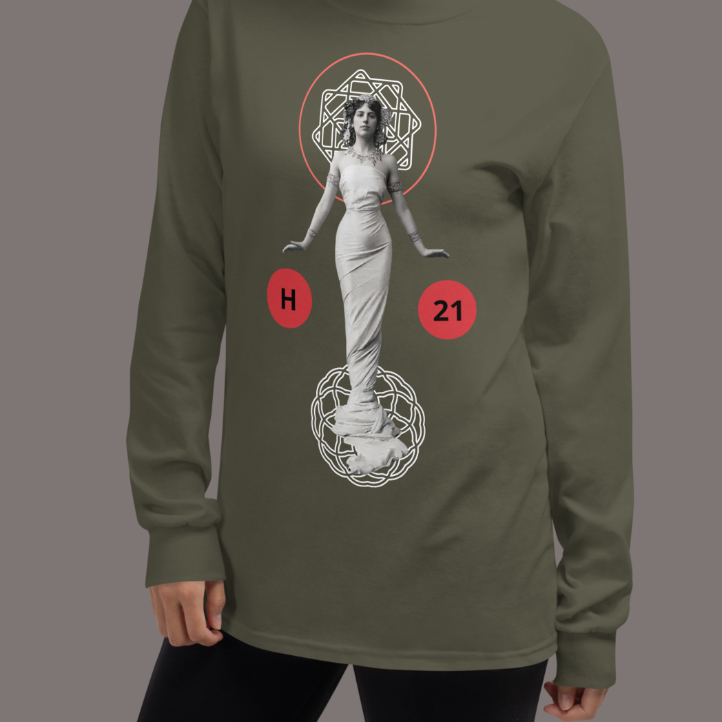 Agent H-21 — Unisex Long Sleeve Art Tee