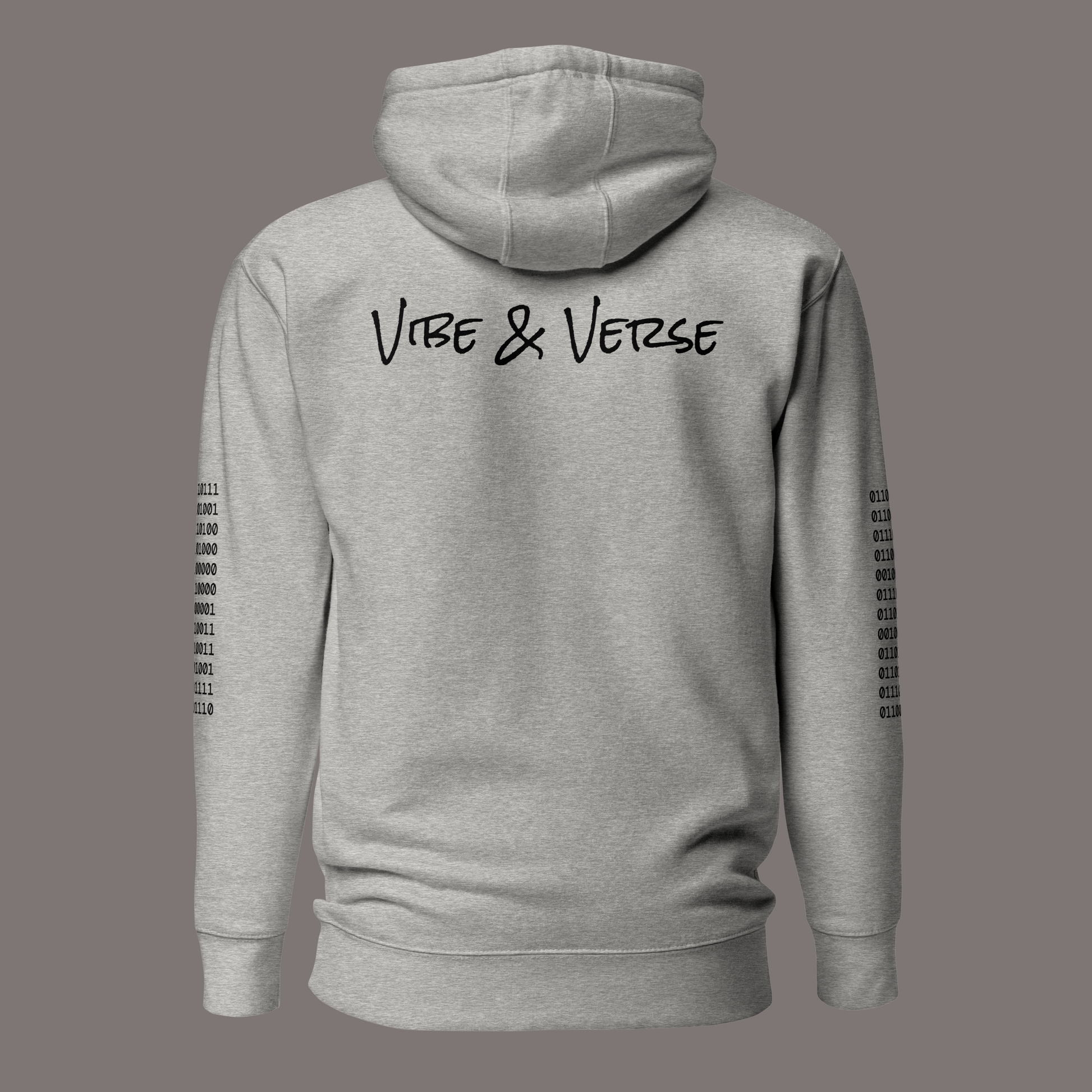 Death’s Head Moth Binary Code – Unisex Artwear Hoodie