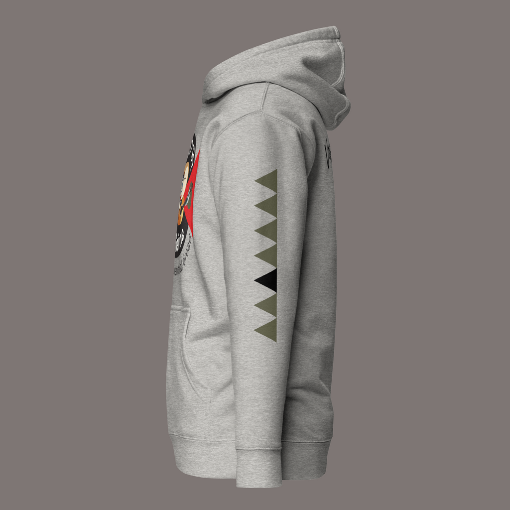 Fueled by Caffeine and Existential Dread – Unisex Artwear Hoodie