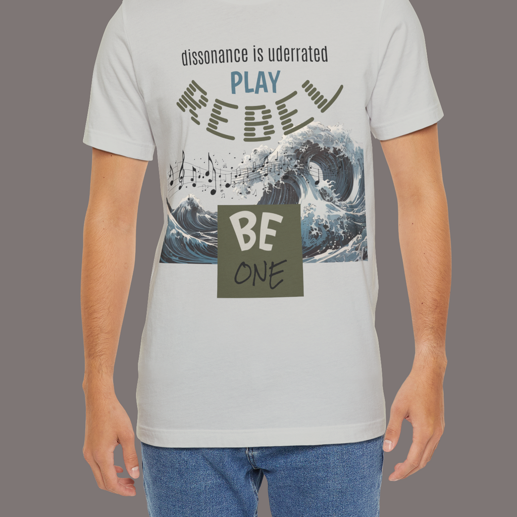 Play Rebel, Be One - Unisex Art Tee