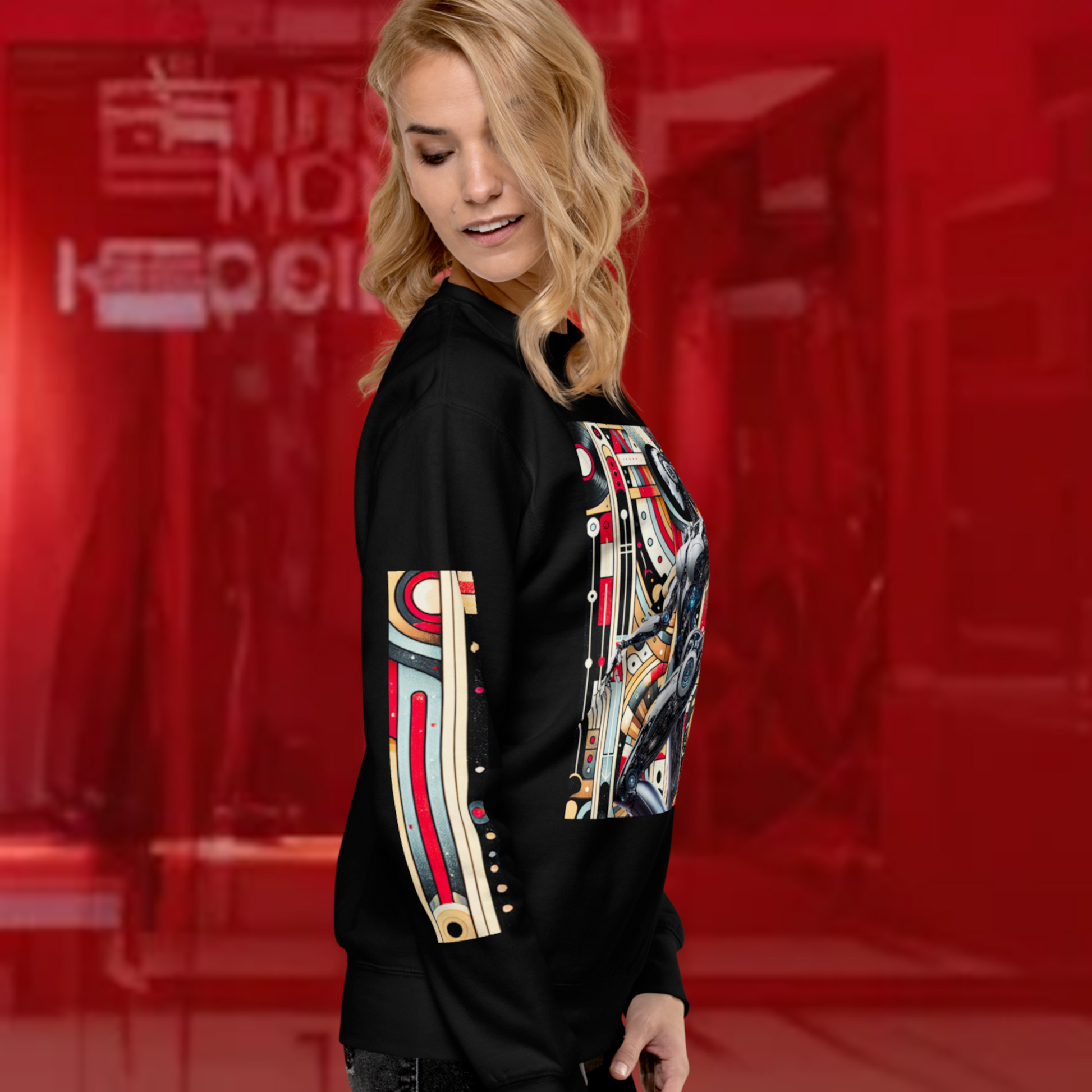 Cyber Seduction 102 - Unisex Premium Artwear Sweatshirt