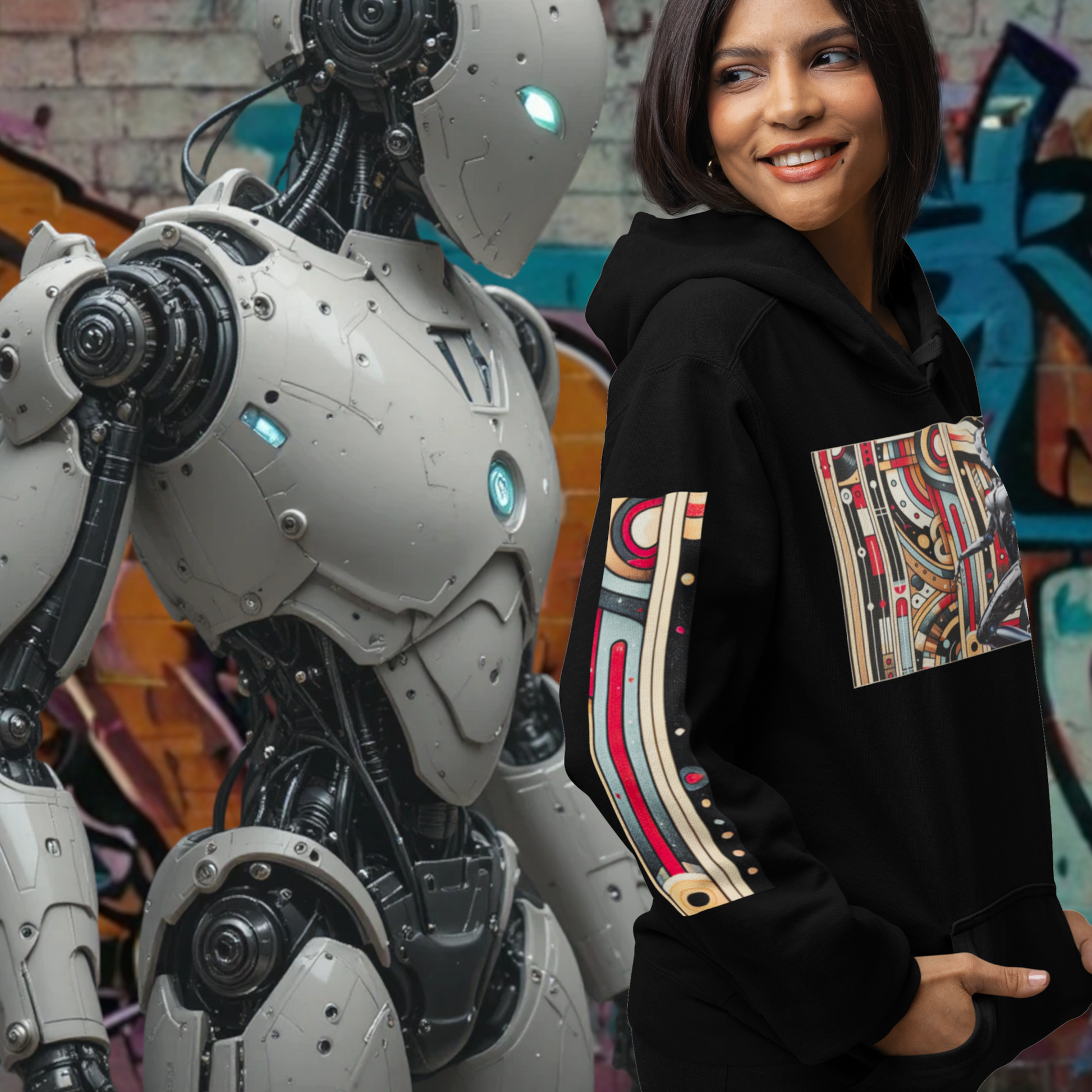 Cyber Seduction 102 - Unisex Artwear Hoodie