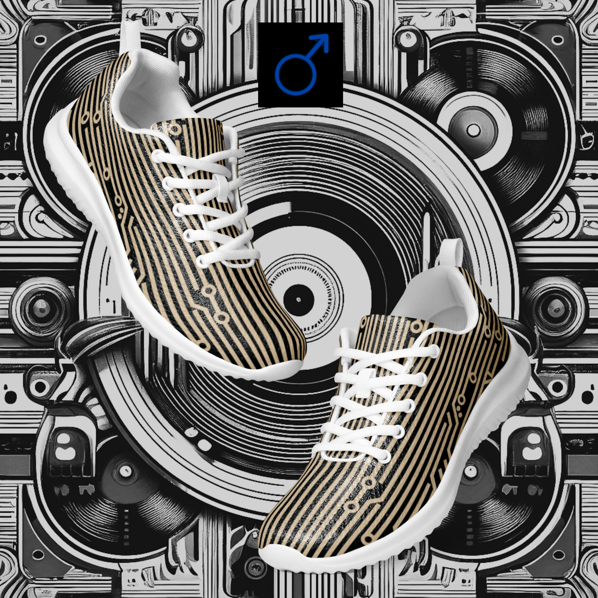 Cyber Seduction 101 - Men’s athletic shoes - Positronic Heart Collection