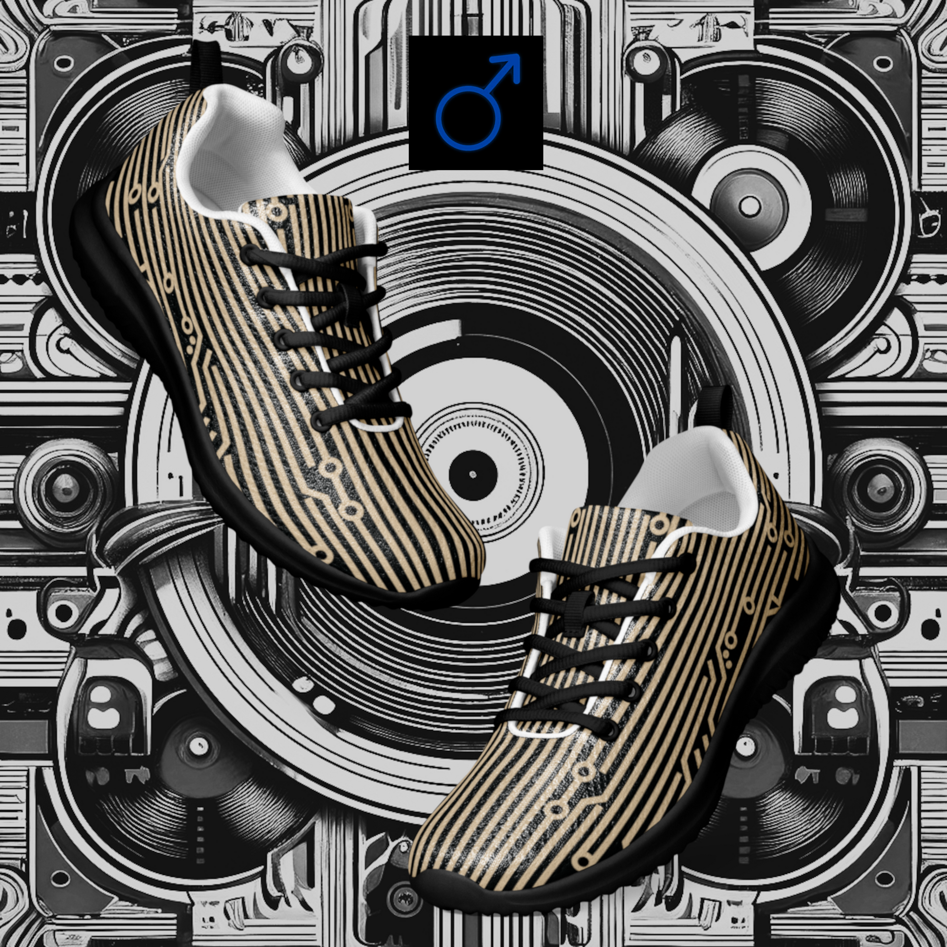 Cyber Seduction 101 - Men’s athletic shoes - Positronic Heart Collection