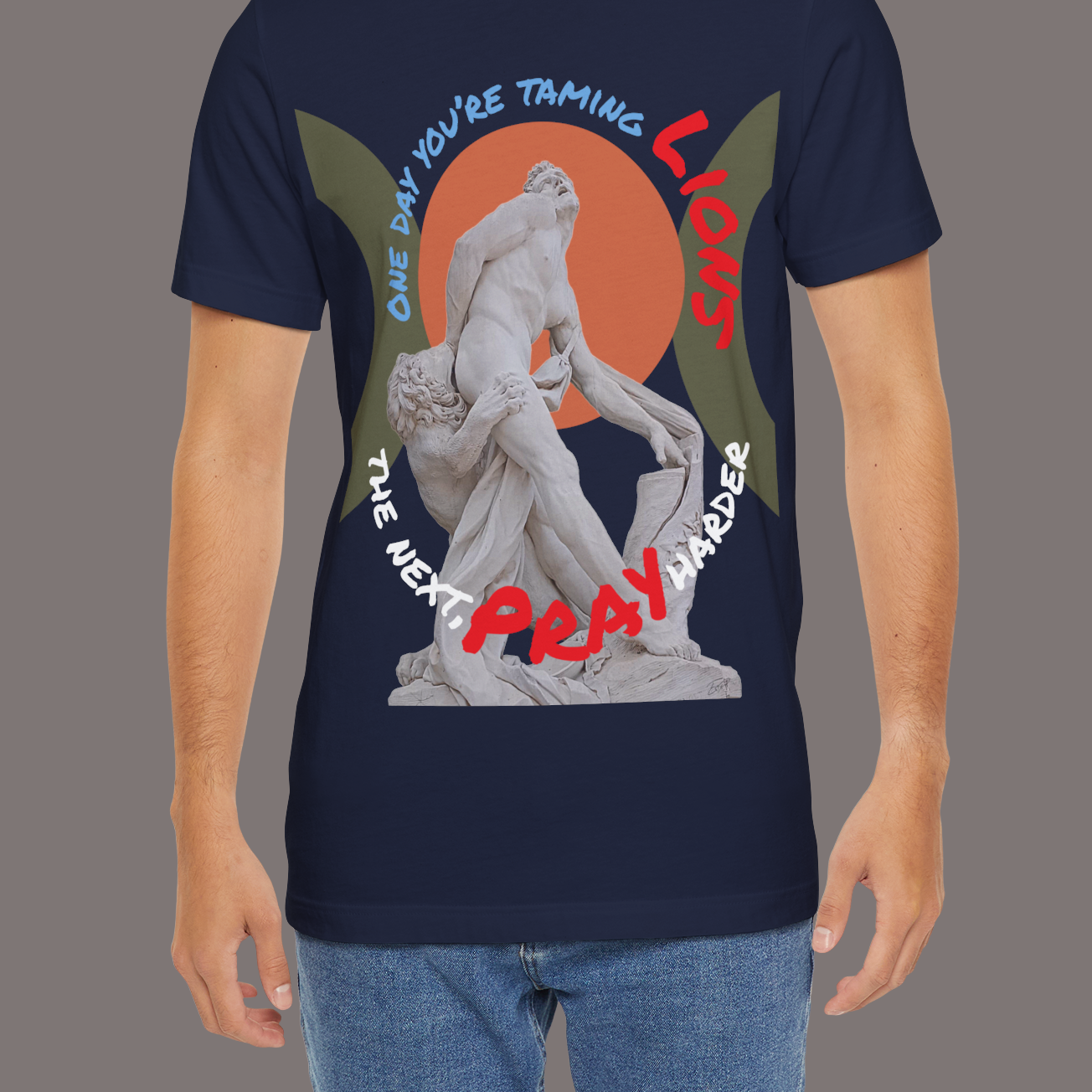Taming Lions - Unisex Art Tee