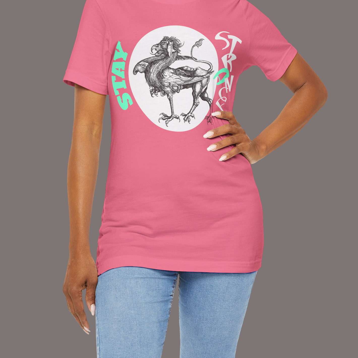 Stay Strange - Unisex Art Tee