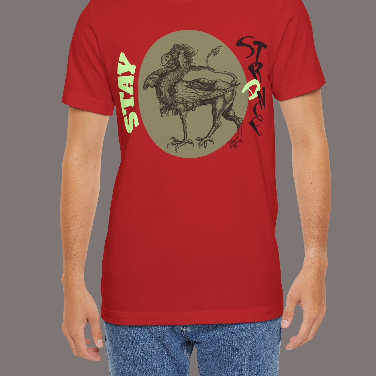 Stay Strange - Unisex Art Tee