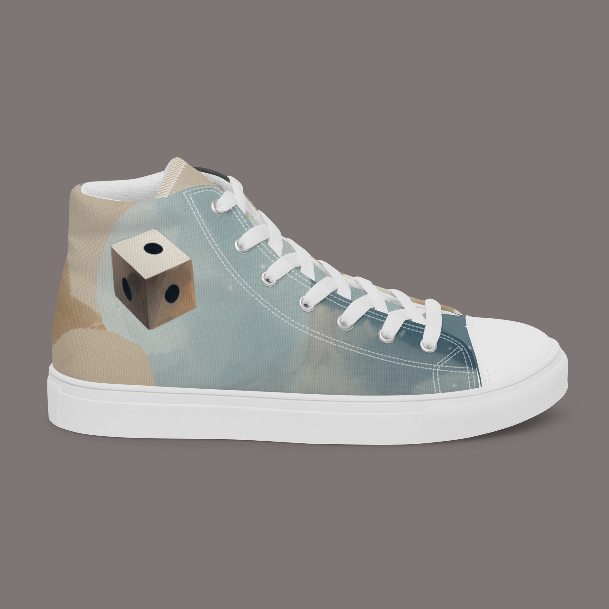 Napoleon-Centaur - Men’s Artwear Canvas High-tops – Brooding in Paris Collection