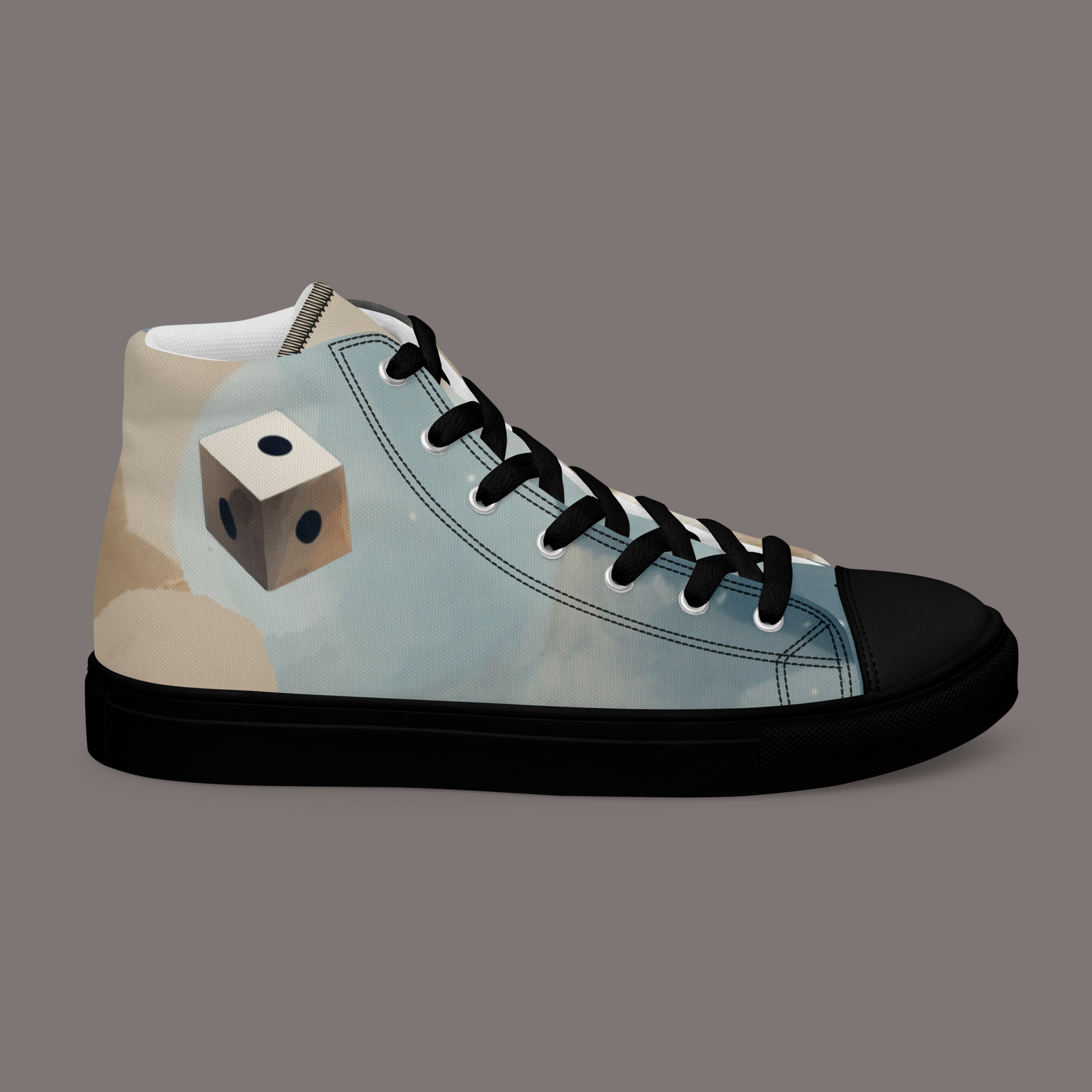 Napoleon-Centaur - Men’s Artwear Canvas High-tops – Brooding in Paris Collection