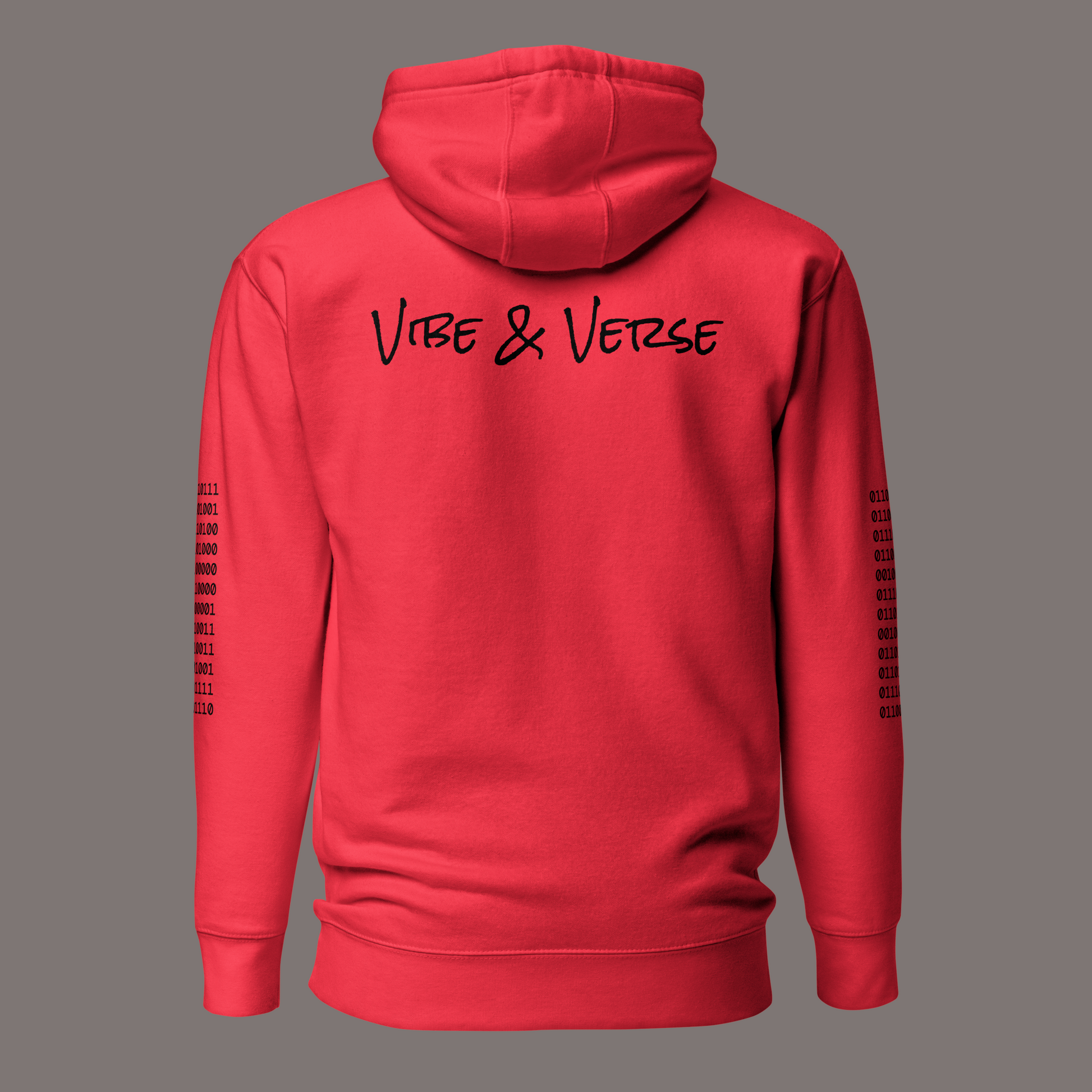 Death’s Head Moth Binary Code – Unisex Artwear Hoodie