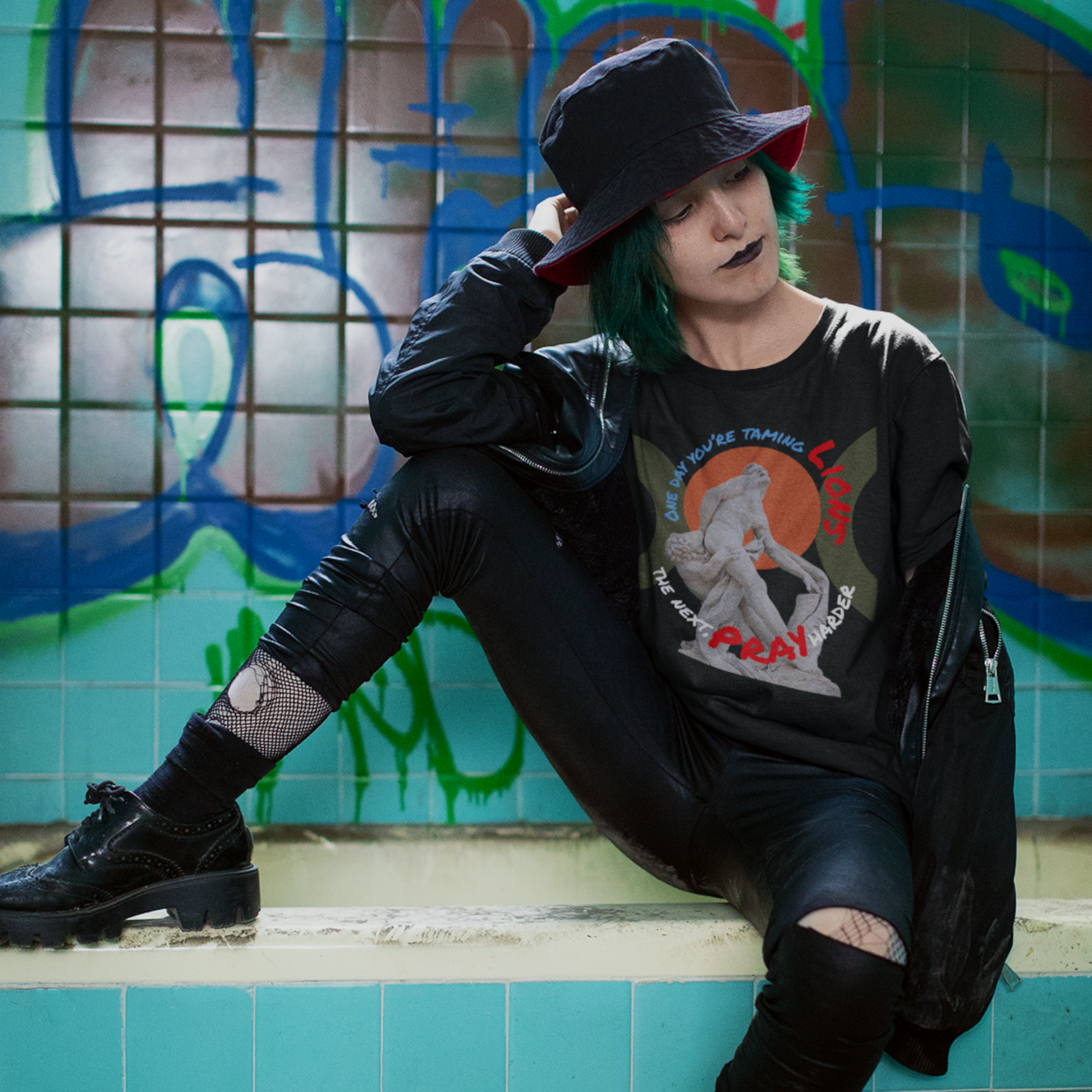 Taming Lions - Unisex Art Tee
