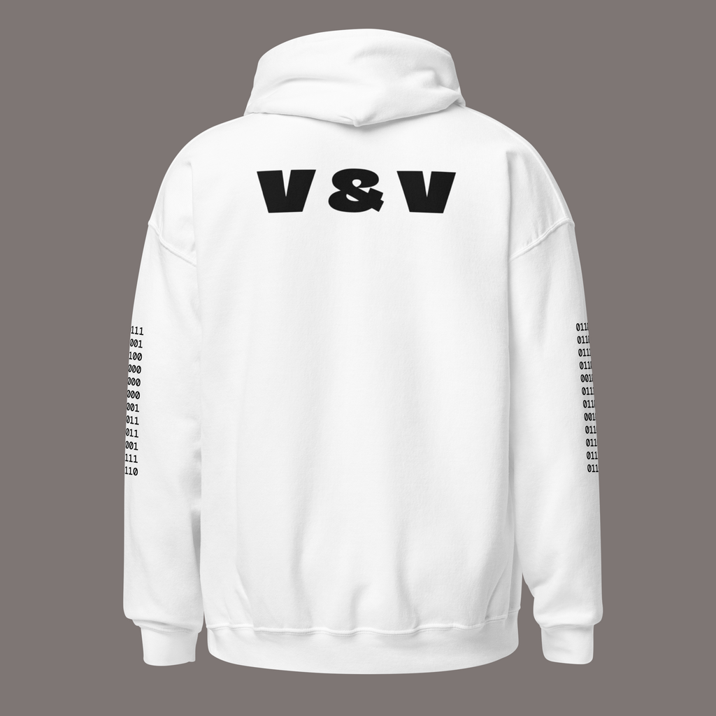 Sphinx Moth Binary Code – Unisex Artwear Hoodie