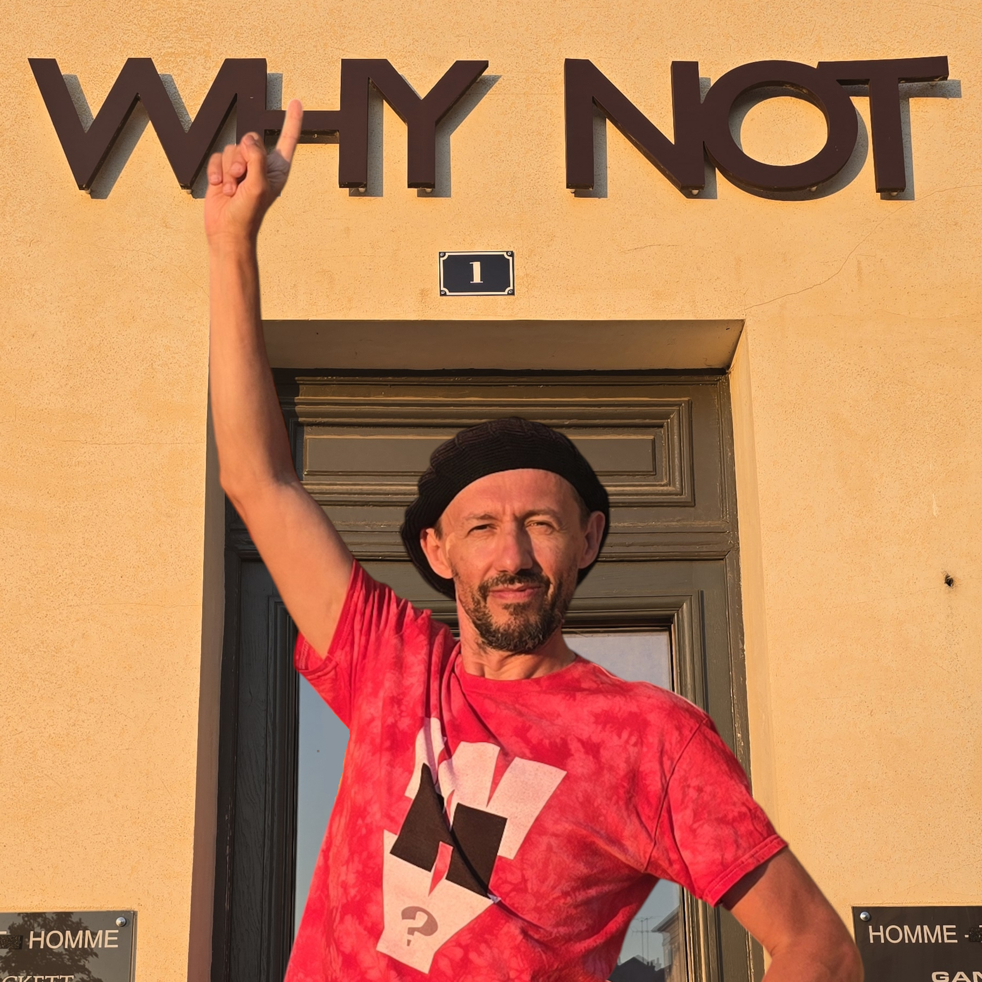 Why/Why Not? - Tie-Dye Unisex Art Tee