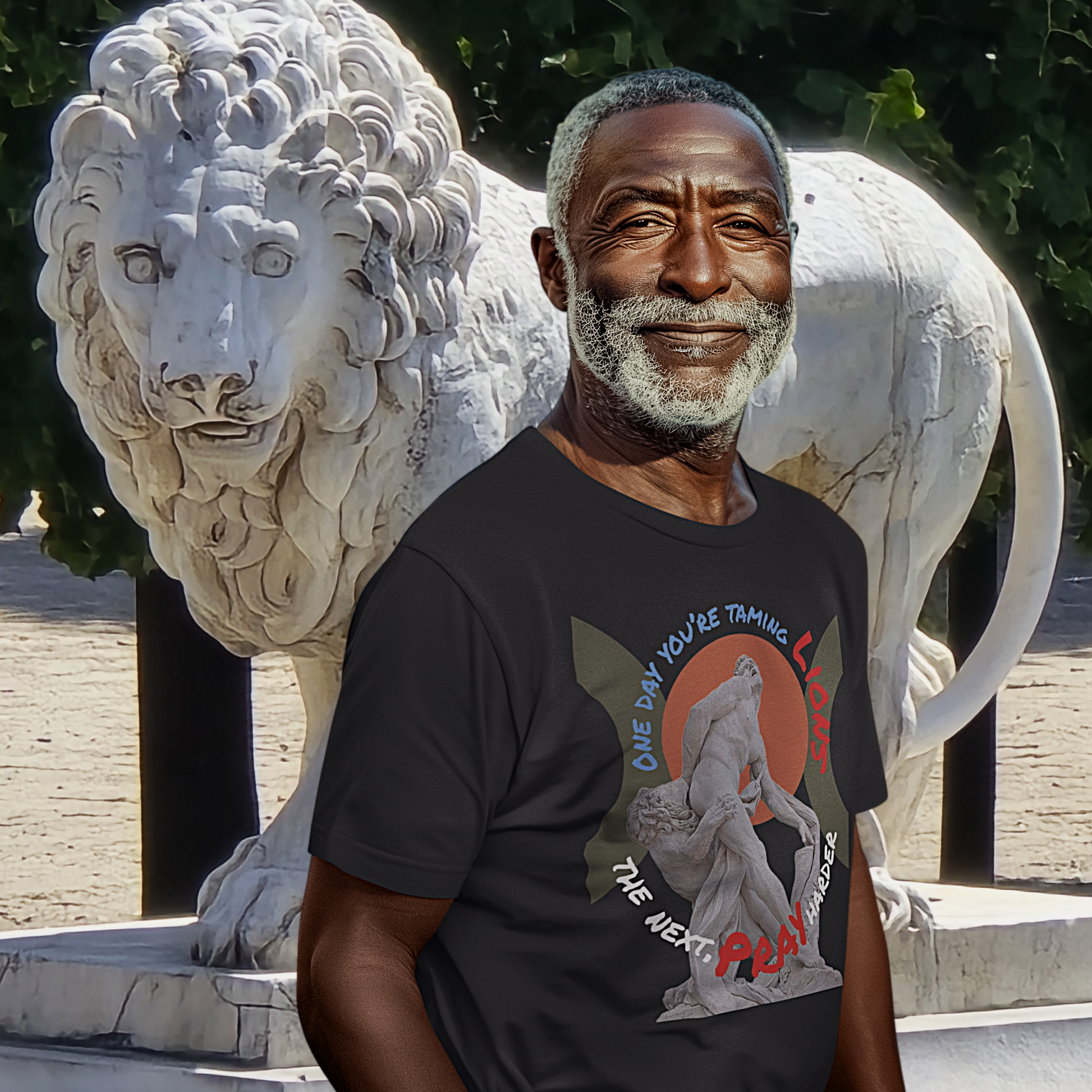 Taming Lions - Unisex Art Tee