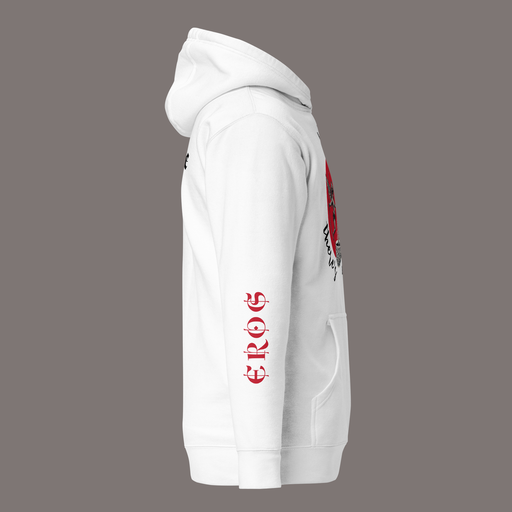 Between Eros & Death, There’s Coffee – Unisex Artwear Hoodie