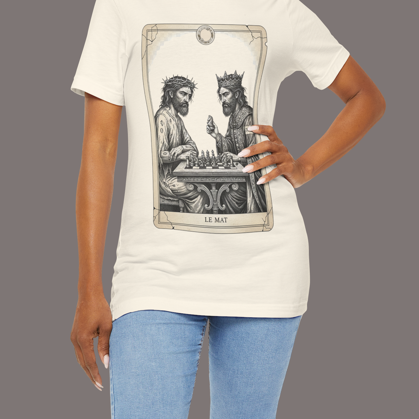 “Le Mat” - Tarot Card Unisex Art Tee