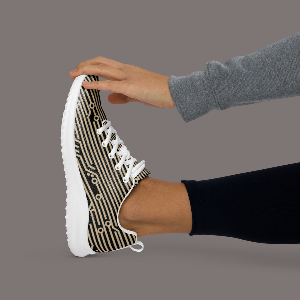 Cyber Seduction 101 - Women’s Athletic Shoes - Positronic Heart Collection
