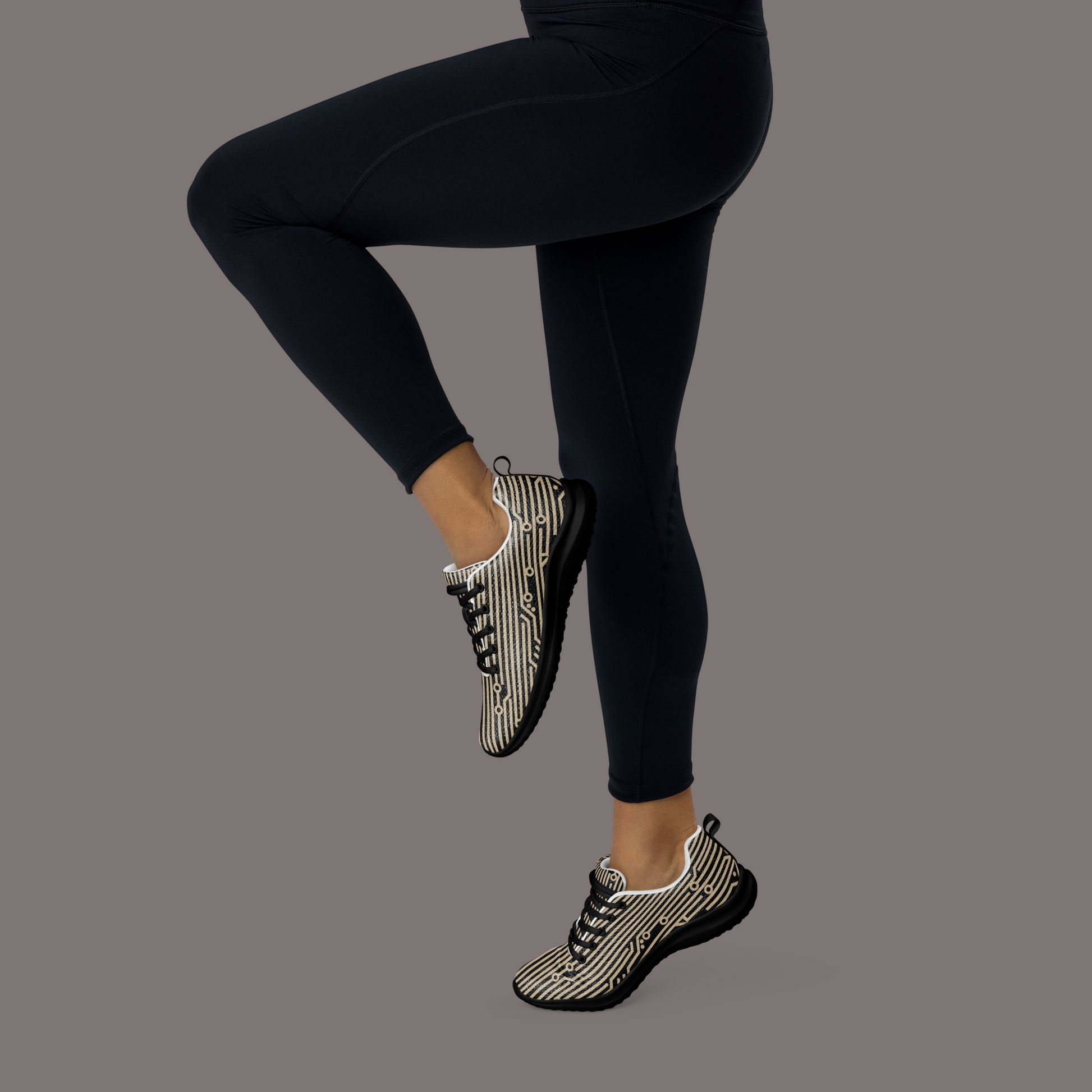 Cyber Seduction 101 - Women’s Athletic Shoes - Positronic Heart Collection