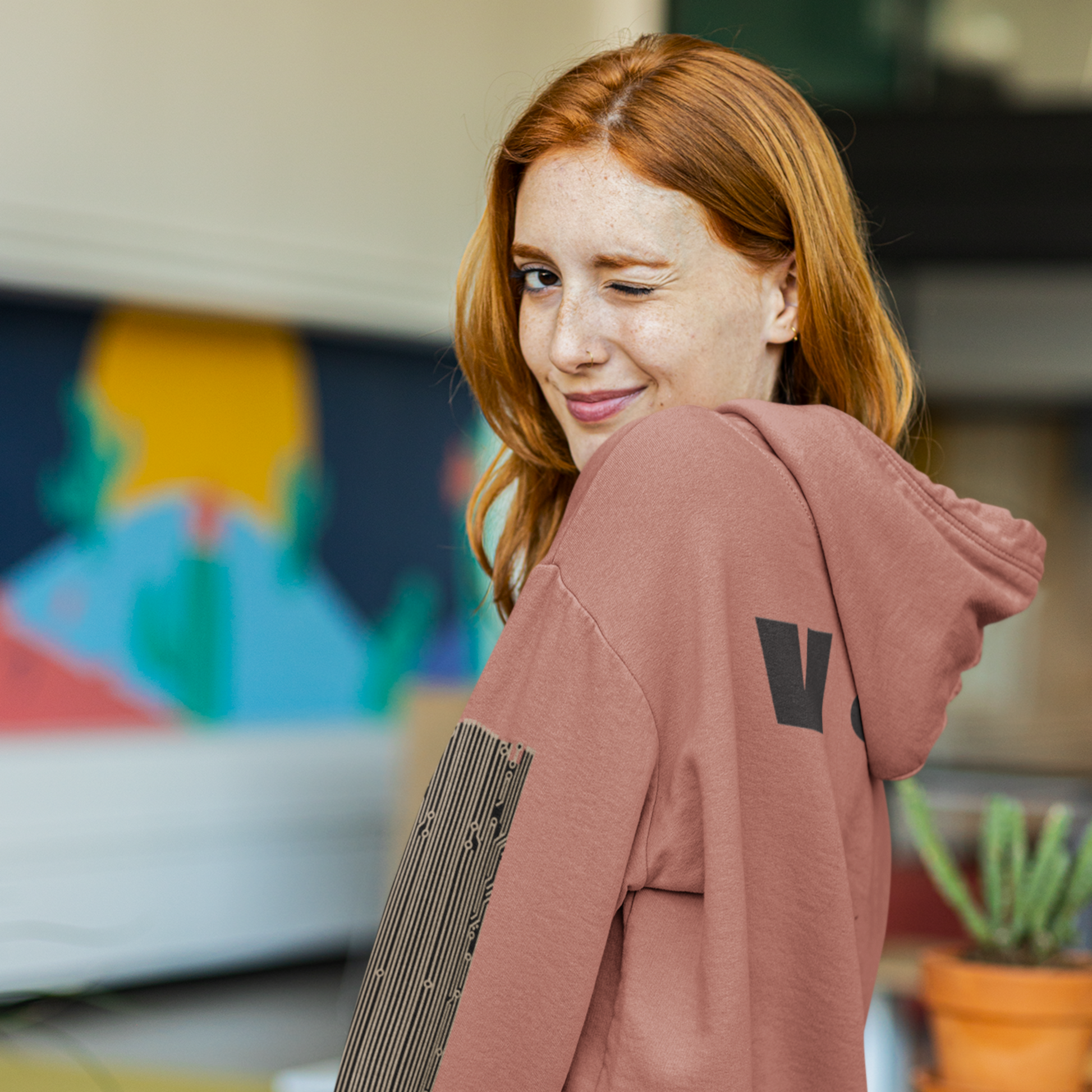 Cyber Seduction 101 - Unisex Artwear  Hoodie