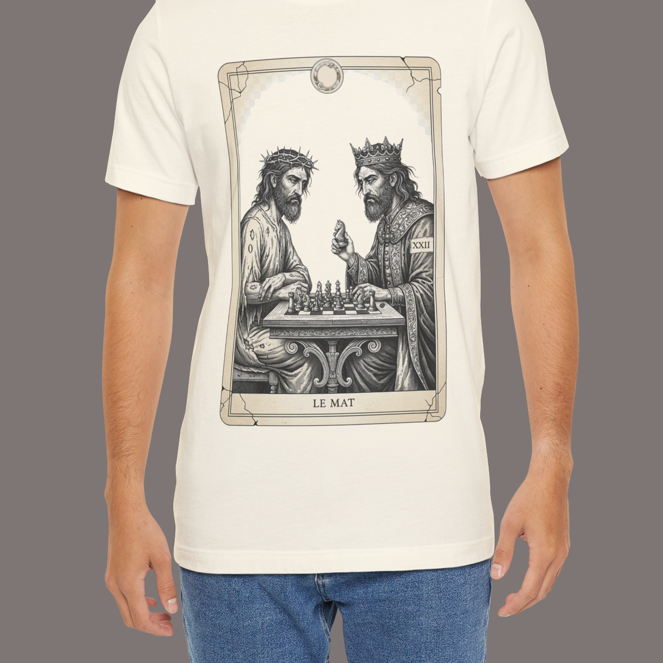 “Le Mat” - Tarot Card Unisex Art Tee